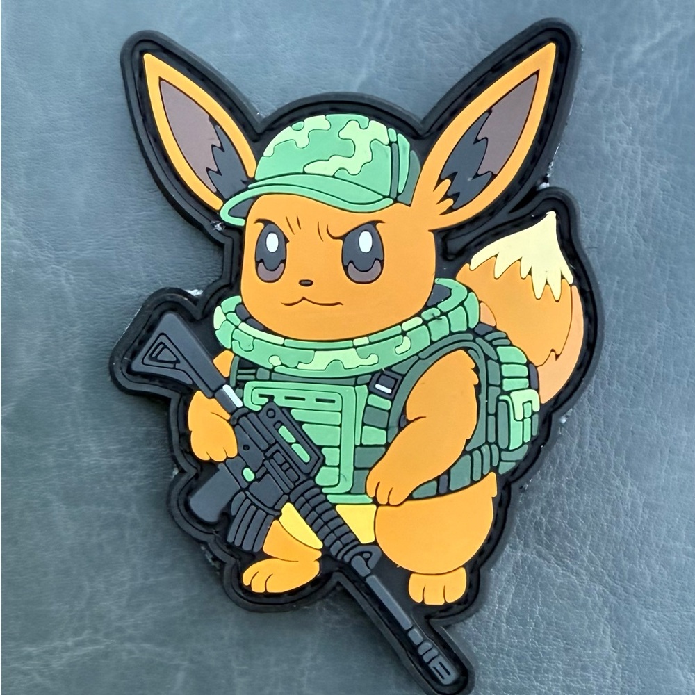 Tactical PVC Patch Pokemon